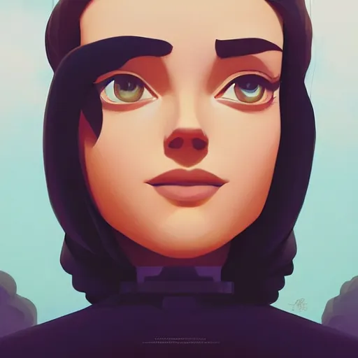 Image similar to face icon stylized minimalist gone with the wind 1 9 3 9, loftis, cory behance hd by jesper ejsing, by rhads, makoto shinkai and lois van baarle, ilya kuvshinov, rossdraws global illumination