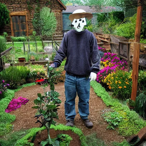 Image similar to ghost gardener john