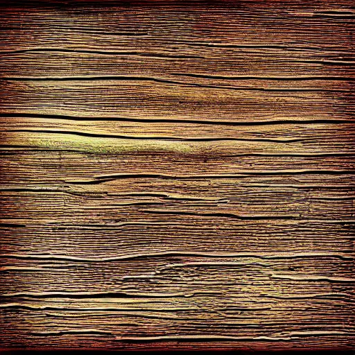 Prompt: digital hand painted wood textures, digital art