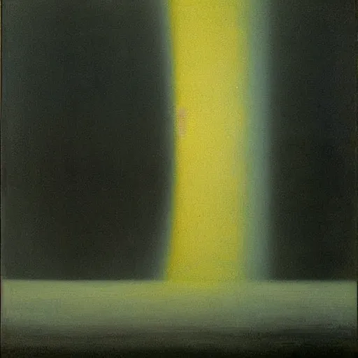 Image similar to the abstract painting'arctic void ', by caspar david friedrich, by rothko