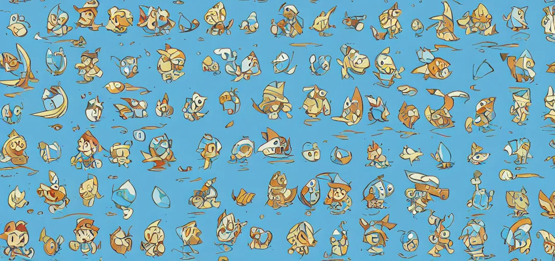 Image similar to pattern of water in the style of wind waker, no characters, just water, animal crossing, ghibli