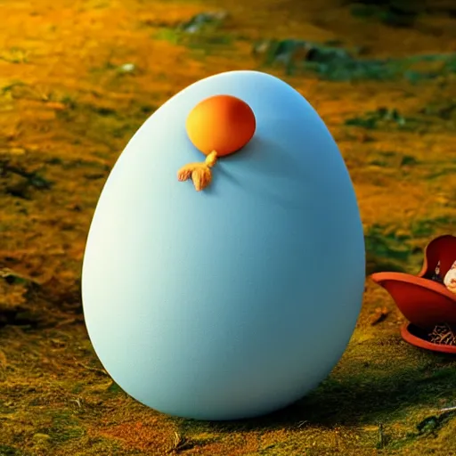 Prompt: horton hatches the egg, National Geographic photo, 4K