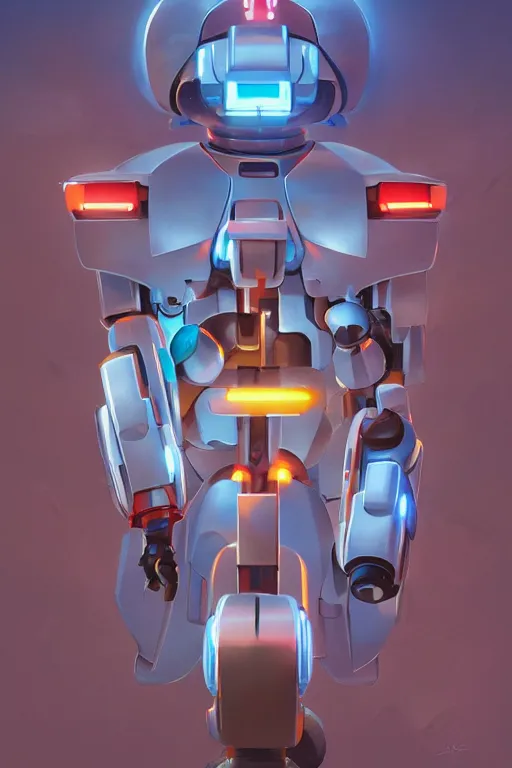 Image similar to metabots medabots medarotto medarot robot minimalist comics, behance hd by jesper ejsing, by rhads, makoto shinkai and lois van baarle, ilya kuvshinov, rossdraws global illumination ray tracing hdr radiating a glowing aura