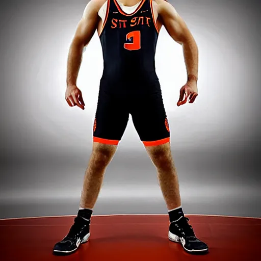 Prompt: “a realistic detailed photo of a American college wrestler called Daton Fix from Oklahoma State University”