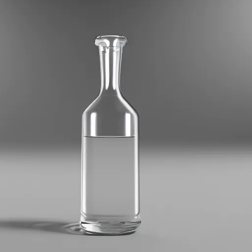 Image similar to a magical bottle with a magical liquid inside of it, octane render, 4k