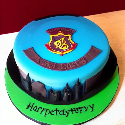 Image similar to harry potter cake