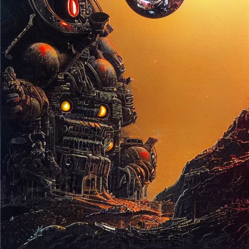 Prompt: the world destroyer big chungus, evil, glowing red eyes, hyper realistic, fantasy art, in the style of chris foss and alan lee, intricate, hyper detailed, smooth