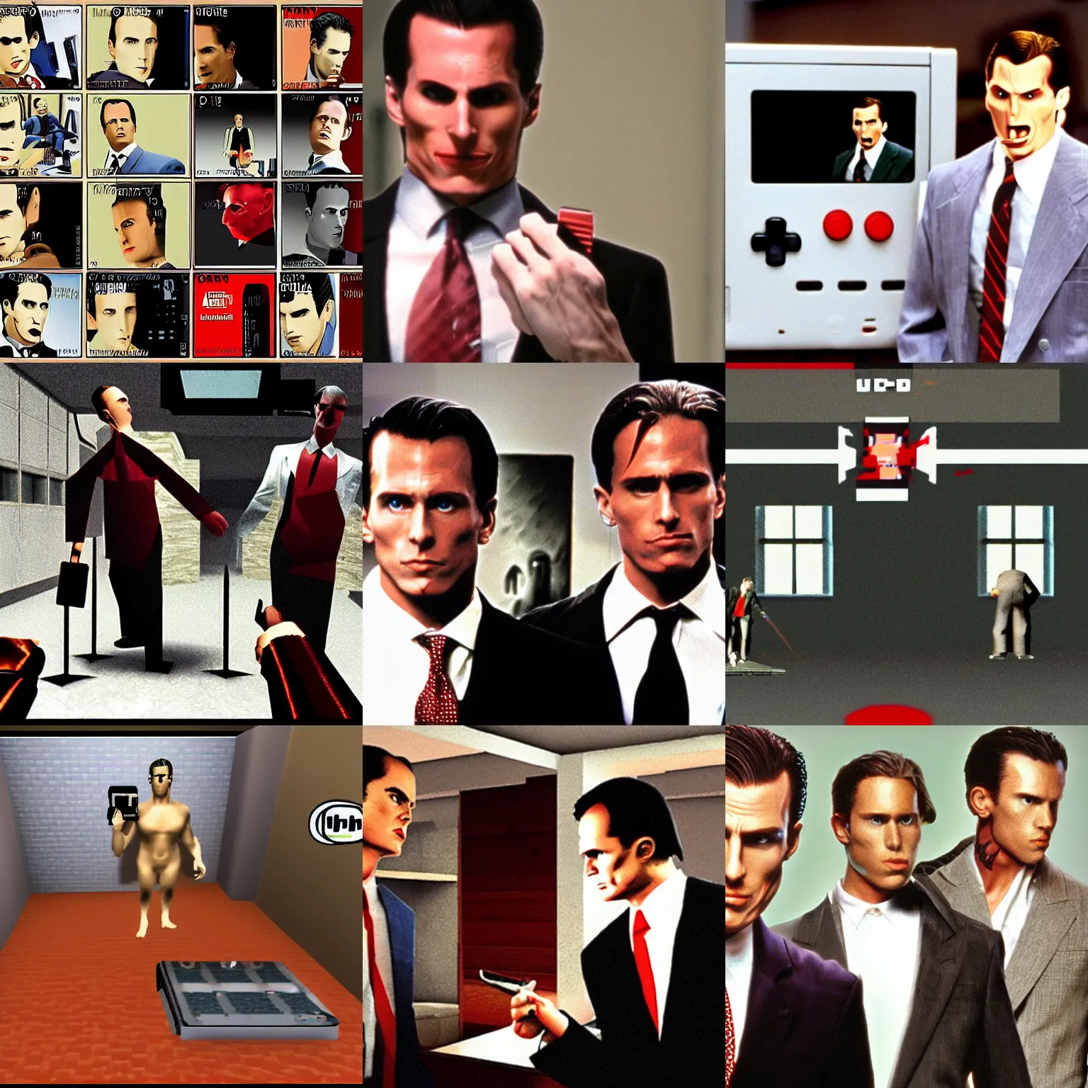 Image similar to american psycho on nintendo 6 4