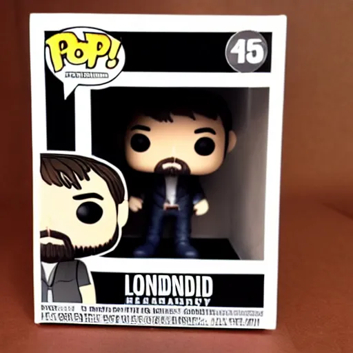 Image similar to leonard shelby from memento as funko pop