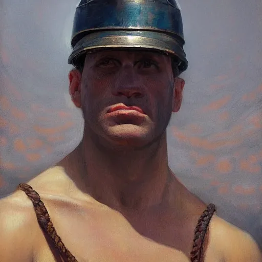 Prompt: a stunning and noble highly detailed portrait of a cuban warrior by josep tapiro baro and edward hopper, trending on artstation, oil painting masterpiece, symmetry, mysterious, very very very aesthetic