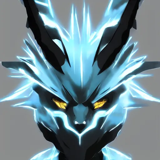 Prompt: Portrait of Zeraora, made by Yoji Shinkawa, Highly detailed, dynamic posing, concept art