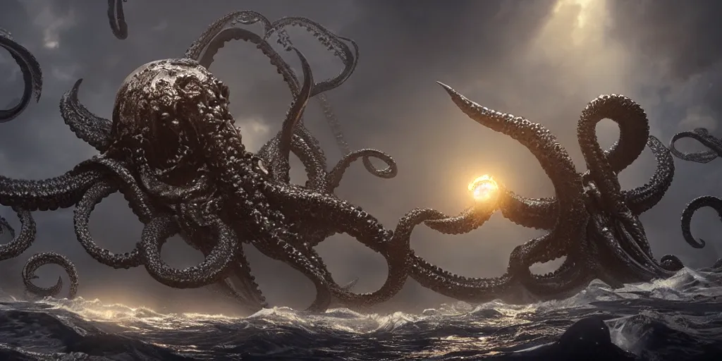 the kraken. this 4 k hd image is trending on | Stable Diffusion | OpenArt