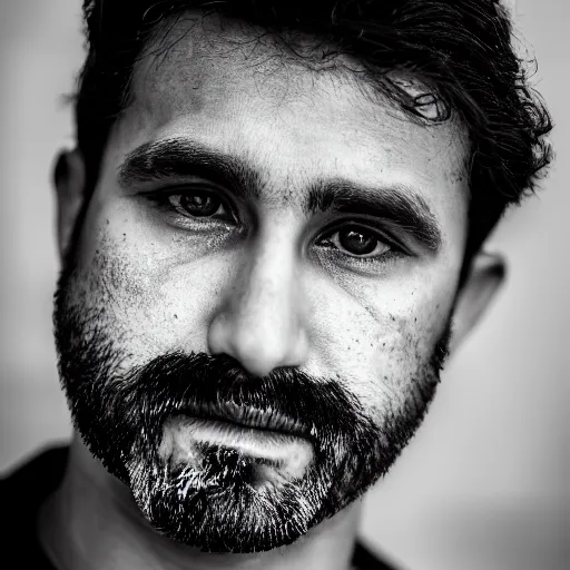 Prompt: Camilo Cesar Augusto Gomez Chaparro, perfect face proportions, beard, anthropologist, 8k, cinematic, reality,