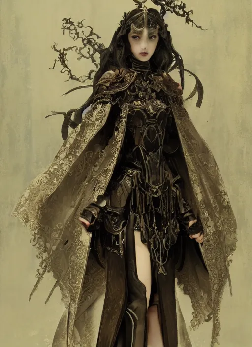 Prompt: imperial princess knight gothic girl. intricate, centered, amazing composition, by ruan jia, by robert hubert, by zhang kechun, illustration