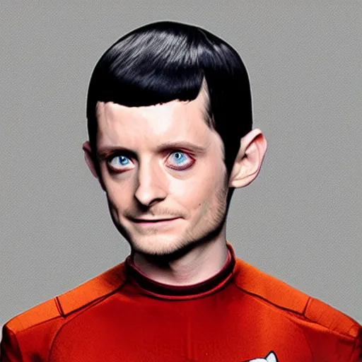 Image similar to Elijah Wood as Spock