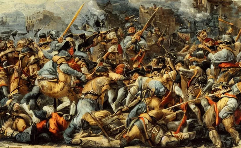 Image similar to italian brigands ambushed by papal state troops