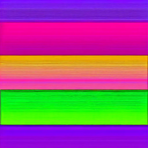 Prompt: gradients in in hot pink, lime green, and purple; highly detailed