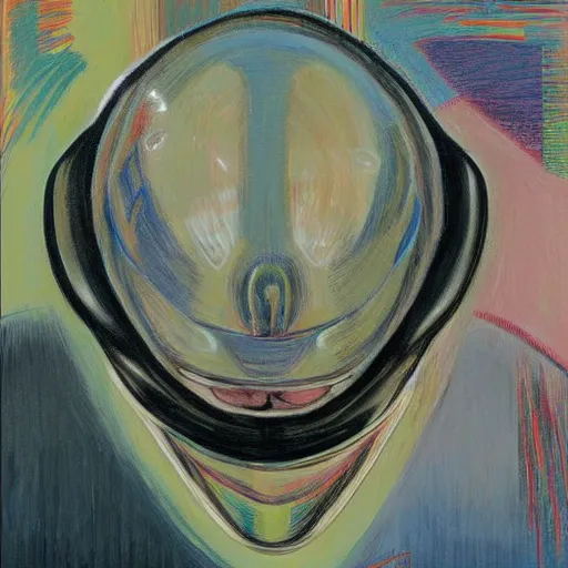 Image similar to alien by wayne thiebaud