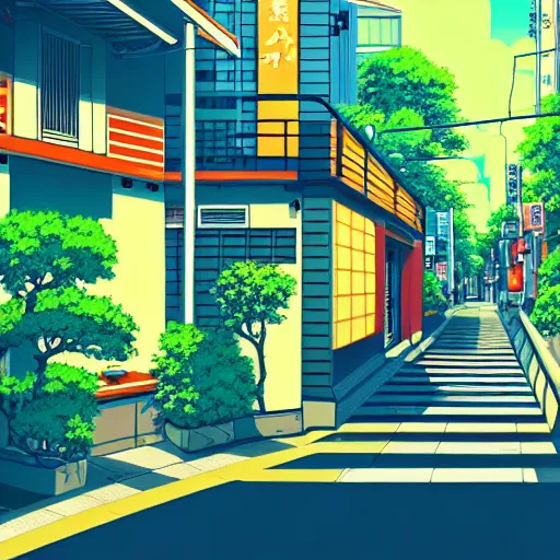 Anime Background Street Images - Free Download on Freepik