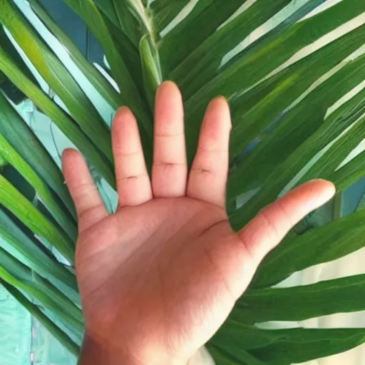 Prompt: pill in palm