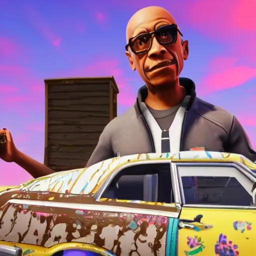 in - game screenshot of gus fring in fortnite | Stable Diffusion | OpenArt