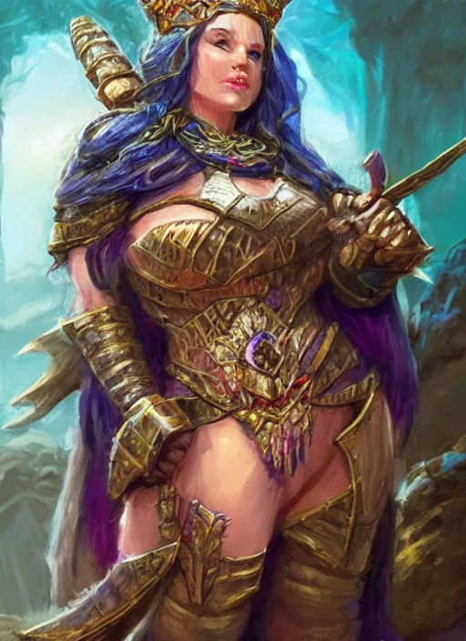 Prompt: dwarven queen wearing a crown, ultra detailed fantasy, dndbeyond, bright, colourful, realistic, dnd character portrait, full body, pathfinder, pinterest, art by ralph horsley, dnd, rpg, lotr game design fanart by concept art, behance hd, artstation, deviantart, hdr render in unreal engine 5