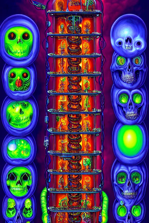 Image similar to a photorealistic painting of the transparent jelly nightmare cemetery horror machine electronic technology chemistry by johfra bosschart, lisa frank, dark fantasy art, high detail, trending on artstation