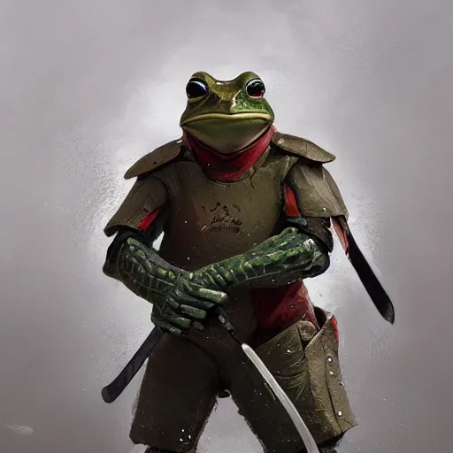 Image similar to frog wearing hockey uniform, intricate, sharp focus, illustration, highly detailed, digital painting, concept art, matte, art by ruan jia and wlop and greg rutkowski, masterpiece