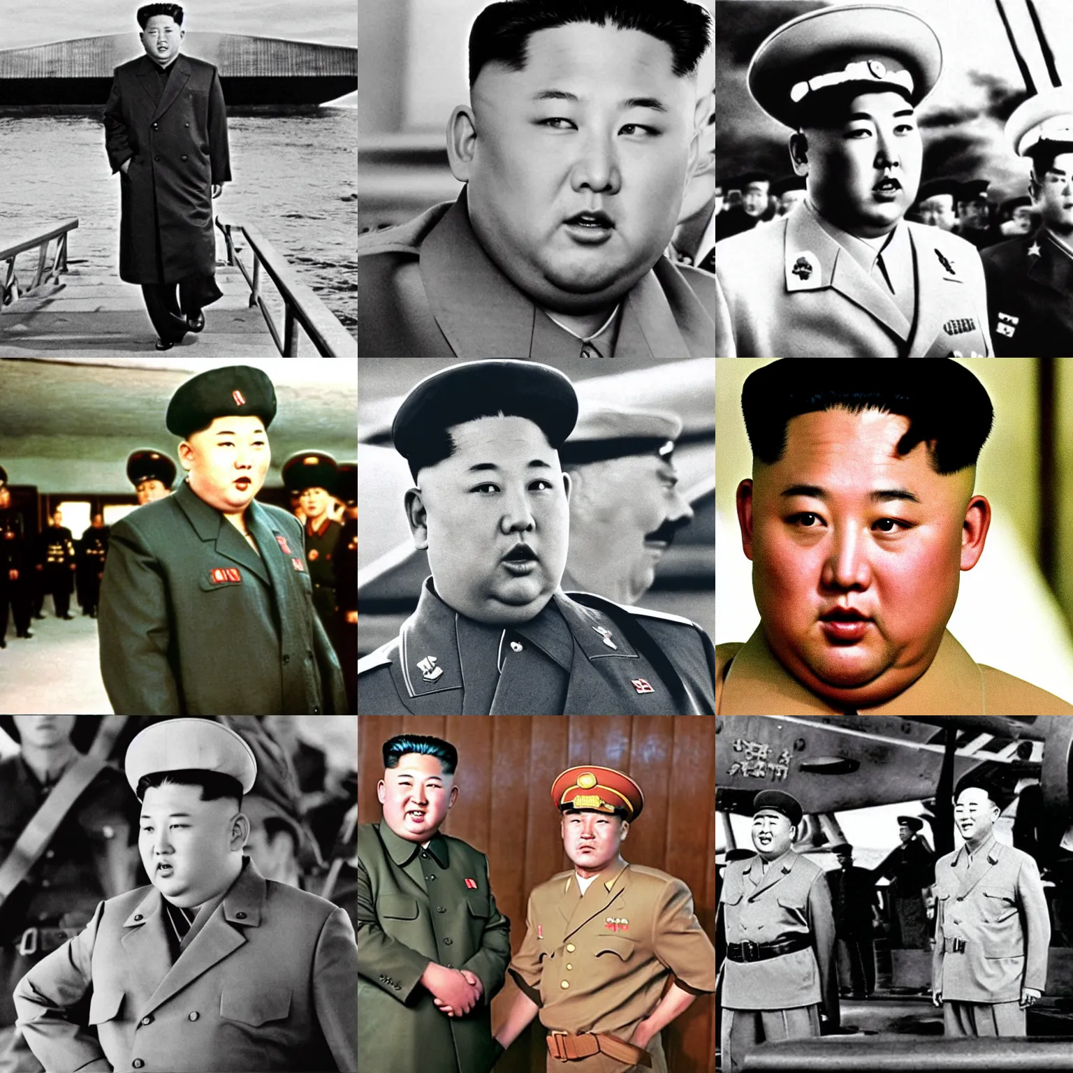 Prompt: Movie still of Kim Jong-Un in Pearl Harbor