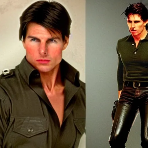 Image similar to tom cruise as the jackal