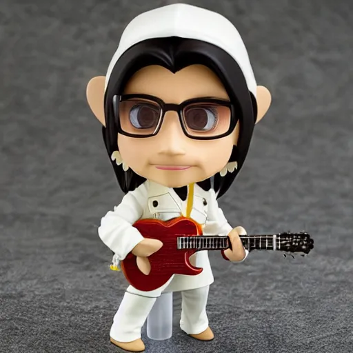 Image similar to steve vai as nendoroid, kodak film