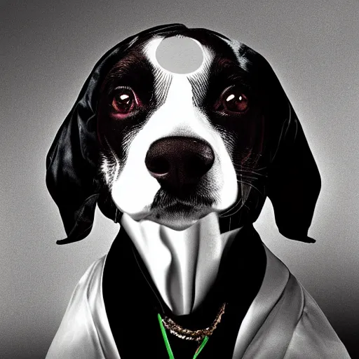 Prompt: snoop dogg as a dog