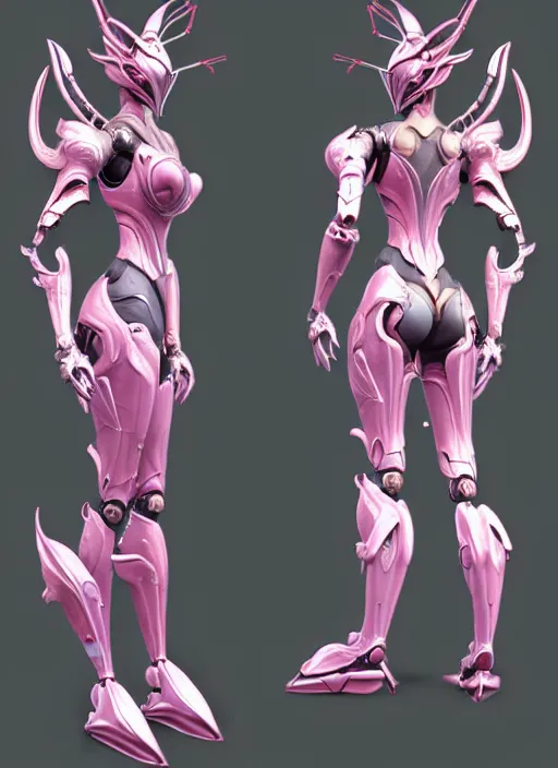 Image similar to extremely detailed goddess shot, front shot, low shot, of a beautiful saryn warframe, that's a giant beautiful stunning anthropomorphic robot female dragon with metal cat ears, standing elegantly on a mountain, detailed sharp robot dragon claws, robot dragon feet, streamlined pink armor, thick smooth warframe thighs, long elegant tail, detailed warframe fanart, destiny fanart, high quality digital art, giantess art, furry art, 3D realistic, warframe art, Destiny art, furaffinity, DeviantArt, artstation, 8k HD, octane render