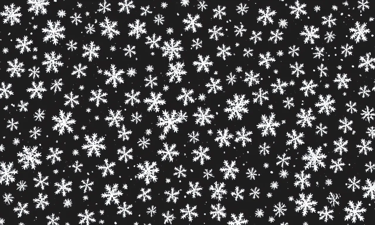 Image similar to snowflakes falling on a black background