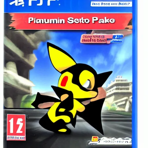 Image similar to pichu in a ps 2 game