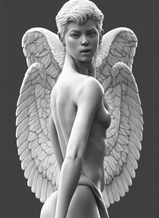 Prompt: photo of a purifying angel in the style of stefan kostic, realistic, sharp focus, 8k high definition, insanely detailed, intricate, elegant, art by stanley lau and artgerm