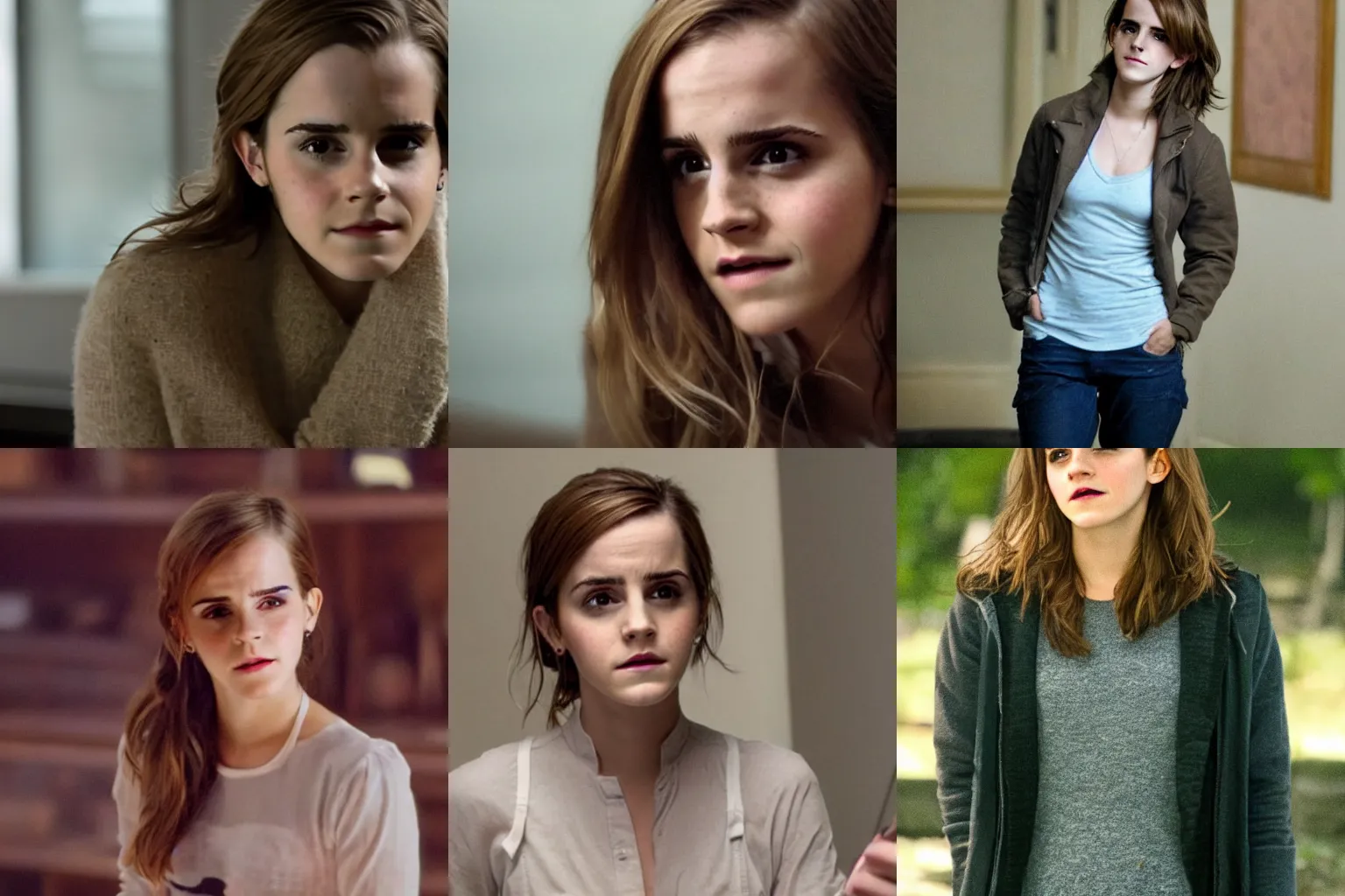 Prompt: Screenshot of Emma Watson in Among Us