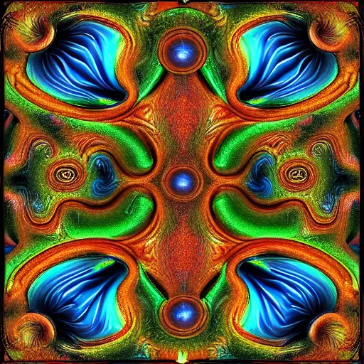 Image similar to ai producing the realist, most detailed, popular, imaginative and best art in the universe based on fractal prime numbers