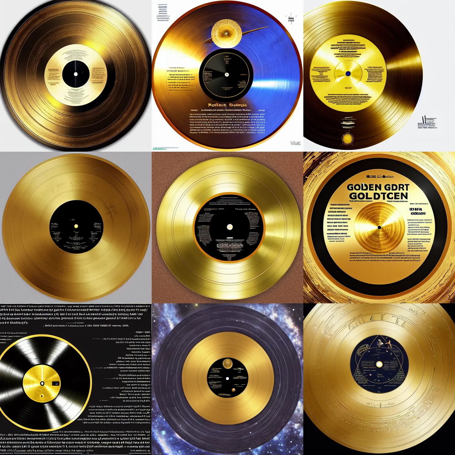 Prompt: the golden record sent to alien civilizations, updated for 2 0 2 2