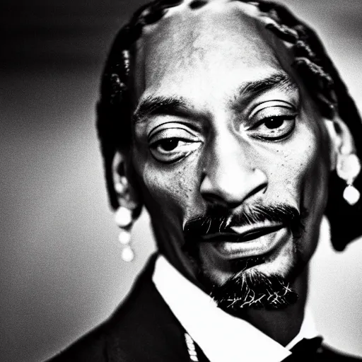 Image similar to vintage photograph of Snoop Dogg speaking at the Million Man March, Sigma 40mm, portrait, black and white