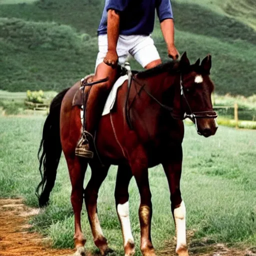 Image similar to michael jordan horseback riding