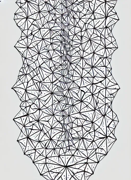 Image similar to symmetry! human cell, intricate, elegant, highly detailed, concept art, smooth, sharp focus, lineart, illustration,, penned with black on white, 8 k