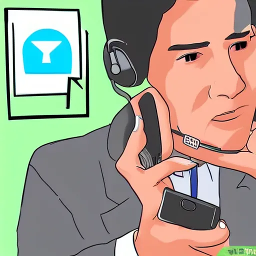 Prompt: wikihow how to stop drinking and become a good phone salesman