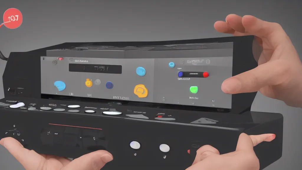 Image similar to new game console designed for a radio station