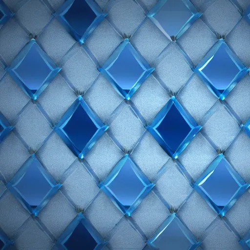 Prompt: blue diamond texture, 4k wallpaper