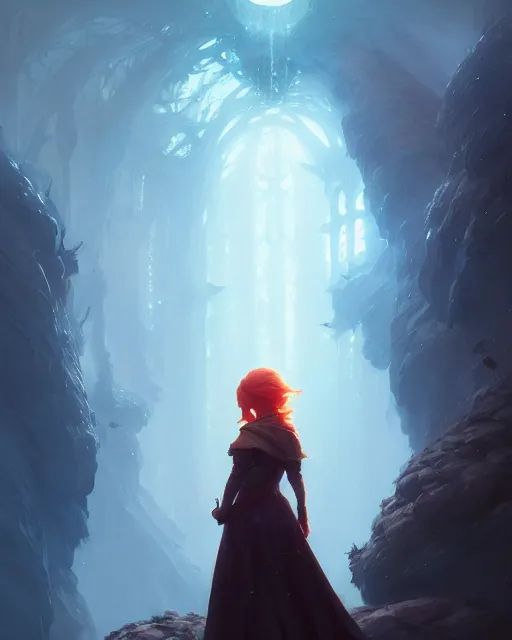 Image similar to portrait of jessica chastain, unreal engine, fantasy art by greg rutkowski, loish, rhads, ferdinand knab, makoto shinkai and lois van baarle, ilya kuvshinov, rossdraws, tom bagshaw, global illumination, fan art, radiant light, detailed and intricate environment