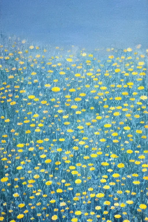 Image similar to night, the moon is shining in blue, ( ( ( ( ( ( ( ( the blue color of the moon ) ) ) ) ) ) chamomile field!!!!!, unfinished house!!!!!, shadows from trees, ( ( ( hyperrealism ) ) )