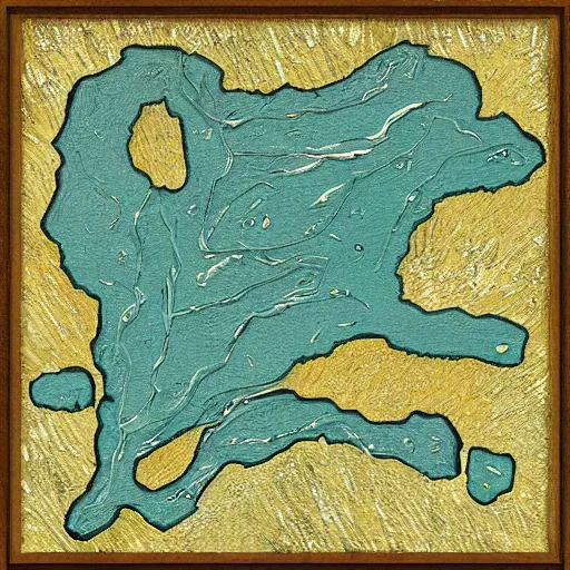 Prompt: valorant map icebox painting in the style of van gogh