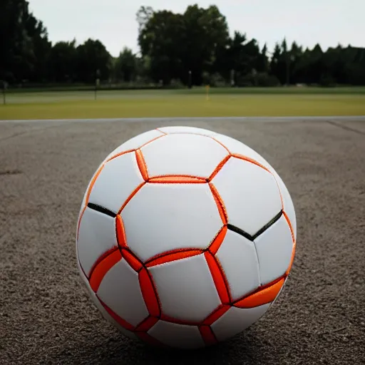 Image similar to screaming soccer ball