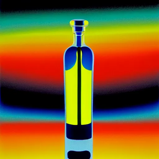 Image similar to vodka bottle by shusei nagaoka, kaws, david rudnick, airbrush on canvas, pastell colours, cell shaded, 8 k